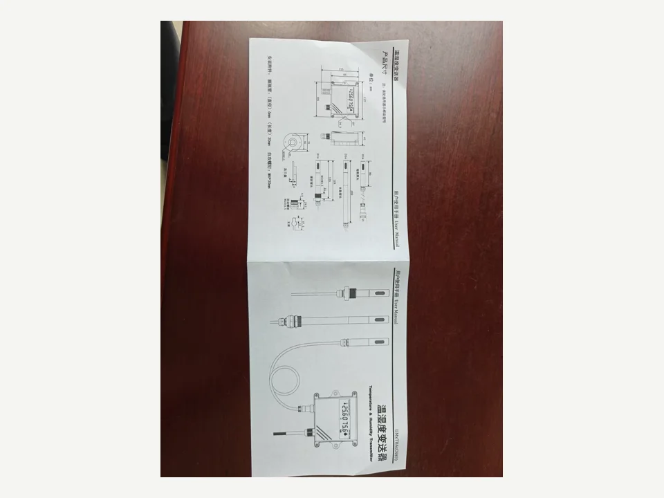 Fotografía real de UMTH4 Transmisor de temperatura y humedad., integrado con ThinkLink EdgeBus